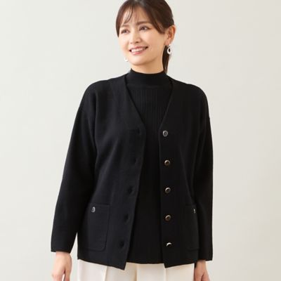 TURN ME ON両面パイルカーディガン とパンツ完売品　皇治着 セール】ラメバイカラー半袖カーディガン【洗濯機洗い可