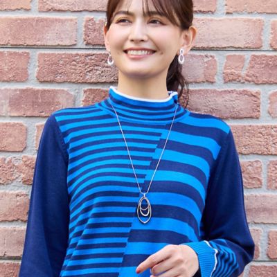 ＜LOBJIE (Women)＞サークルネックレス（１２１４５５０３）