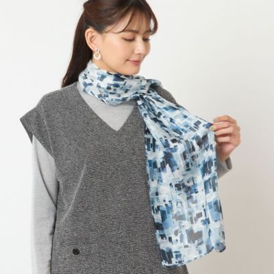 シルクストール　定価80%OFF 無形文化遺産 シルクスカーフ 送料無料 ストール 6A級シルク100％ 14匁 90