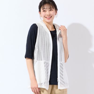 ＜MISSEL＞【洗える】レーシーベスト（２１００３６０１）