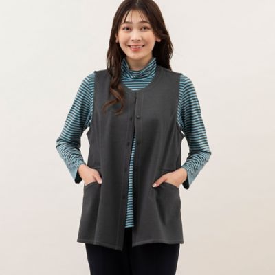 ＜MISSEL＞アムンゼンキーネックベスト（２１００６３２４）