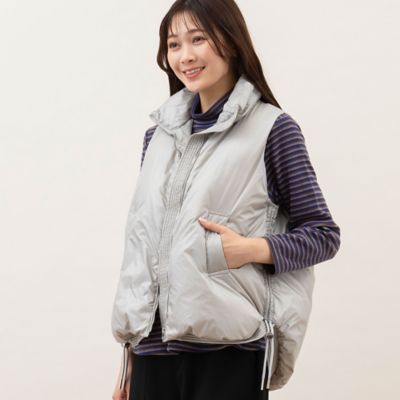 ＜MISSEL＞シャンブレータフタダウンベスト（２１００６３７２）