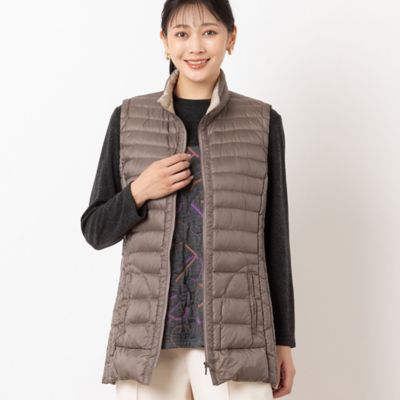 SLOBE IENA  タフタノースリダウンミドル  ダウンベスト SLOBE IENA P/NPタフタノースリダウンミドル ダウンベストΩ