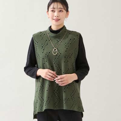 廣田 雷風　メヌエット 一部店舗・WEB限定】ジグザグドットベスト（21006507