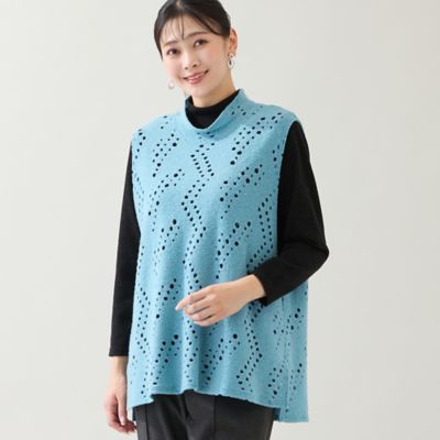 一部店舗・WEB限定】ジグザグドットベスト（21006507