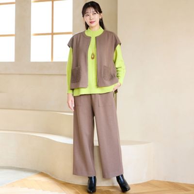 洗える・セットアップ可・L～4Lサイズ】ミニポケットジップアップ