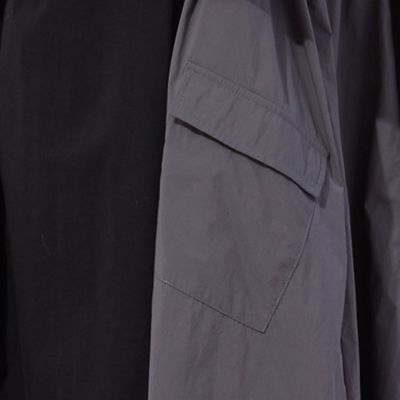 【洗える】ナイロンタフタ　ドッキングワンピース（２１０１３５０４）