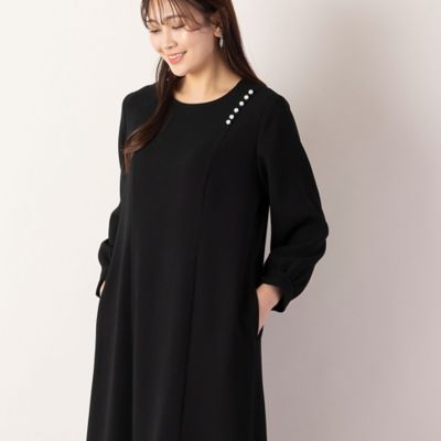 ＜MISSEL＞パールモチーフワンピース（２１０１５３２３）
