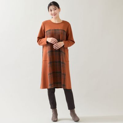 WEB限定カラーあり・3L／4Lサイズあり】スライバーチェック