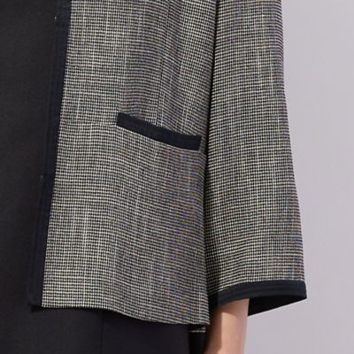 カラミ　ノーカラージャケット（２１０３２５０７）