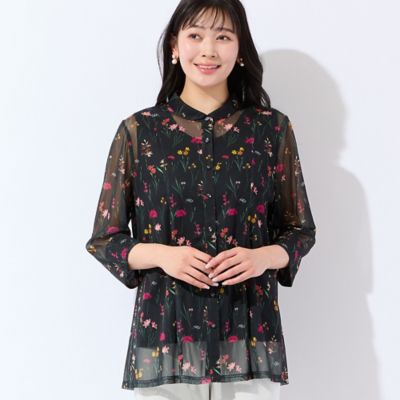 激安❗美品❗綺麗な龍と赤富士の刺繍ラメ入り長袖シャツ4L Hoshihime / 星姫 スカジャン スーベニアジャケット 刺繍 和柄 龍