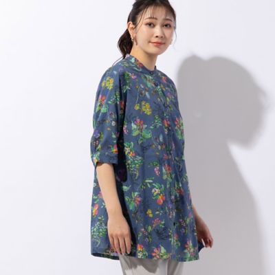 フルーツ柄 綿ローンシャツ（21033409） | ファッション・服 