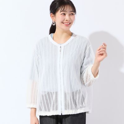 洗える】レーシーブルゾン（21033604） | MISSEL/ミゼール