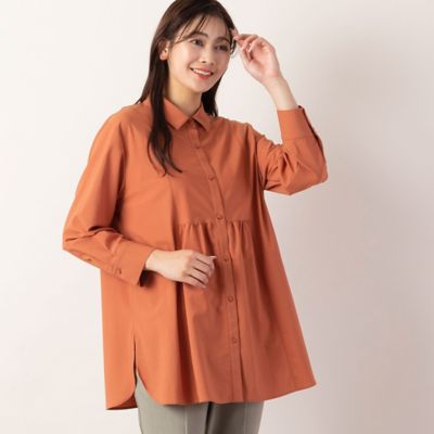 ＜MISSEL＞〔＆ＷＡＲＰ〕カラーシャツ（２１０３５３３１）