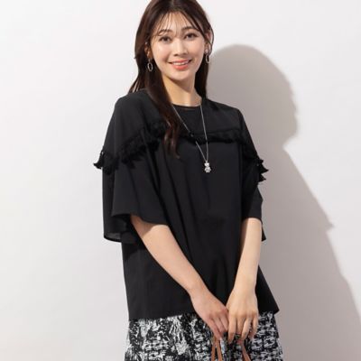 ＜MISSEL＞クレープタッセルブラウス（２１０３５３６１）