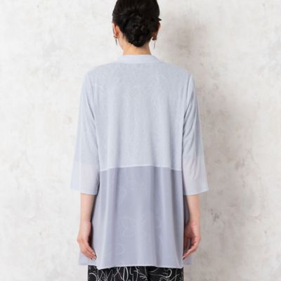 シフォンドッキングカーディガン（２１０３５４０５）