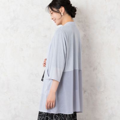 シフォンドッキングカーディガン（２１０３５４０５）
