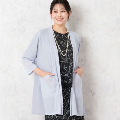 シフォンドッキングカーディガン（２１０３５４０５）
