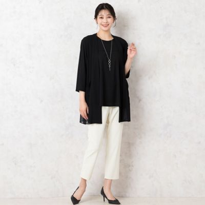 シフォンドッキングカーディガン（２１０３５４０５）