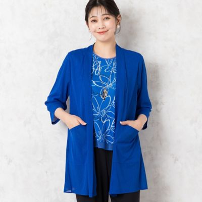 シフォンドッキングカーディガン（２１０３５４０５）