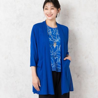 シフォンドッキングカーディガン（２１０３５４０５）