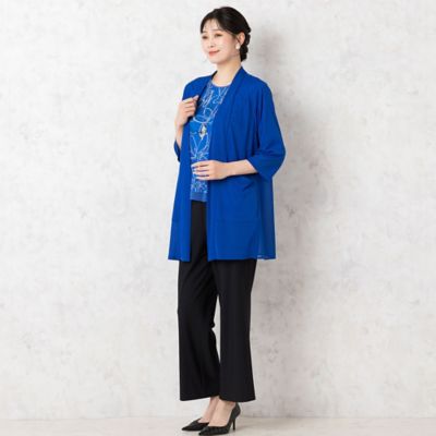 シフォンドッキングカーディガン（２１０３５４０５）