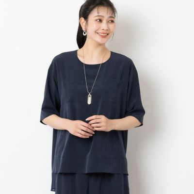 Ｓｏａｌｏｎ　バックへムシフォンプルオーバー（２１０３５４０９）