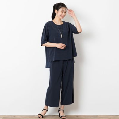 Ｓｏａｌｏｎ　バックへムシフォンプルオーバー（２１０３５４０９）