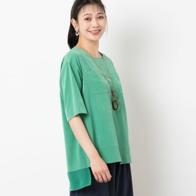 Ｓｏａｌｏｎ　バックへムシフォンプルオーバー（２１０３５４０９）