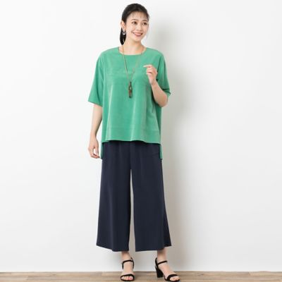 Ｓｏａｌｏｎ　バックへムシフォンプルオーバー（２１０３５４０９）