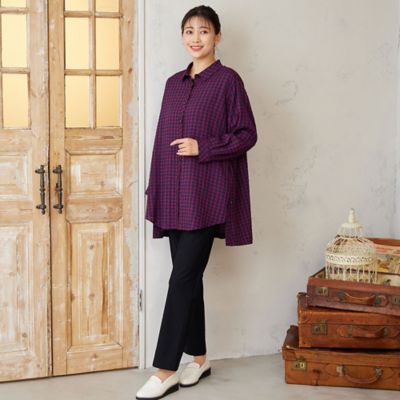 journal standard luxe ギンガムチェック　ロングシャツ JOURNAL STANDARD LUXE（ジャーナルスタンダード ラックス）の