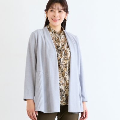 洗える・アンサンブル可・日本製・L～4Lサイズ】着流しカーディガン