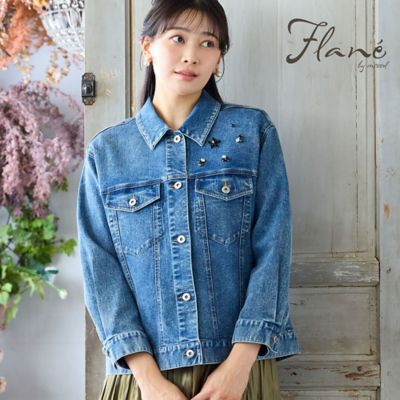 楽天市場】ビジュー デニムジャケットの通販
