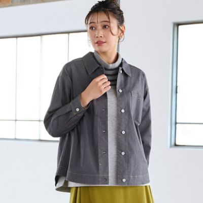 ＜MISSEL＞ライトデニムシャツ（２１０３６３２３）