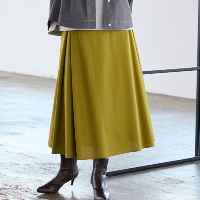 ＜MISSEL＞タックフレアスカート〔セットアップ対応〕（２１０４５３７３）