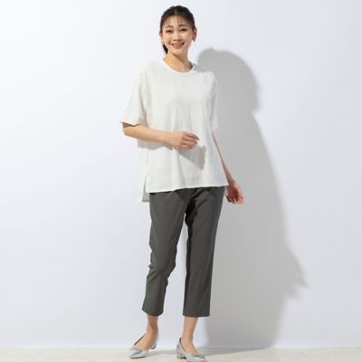 〔ＤＲＹ＆ＣＯＯＬ〕快適クロップドパンツ（２１０５３４０８）