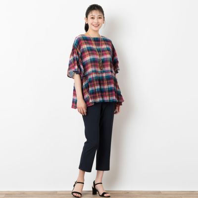 〔ＤＲＹ＆ＣＯＯＬ〕快適クロップドパンツ（２１０５３４０８）