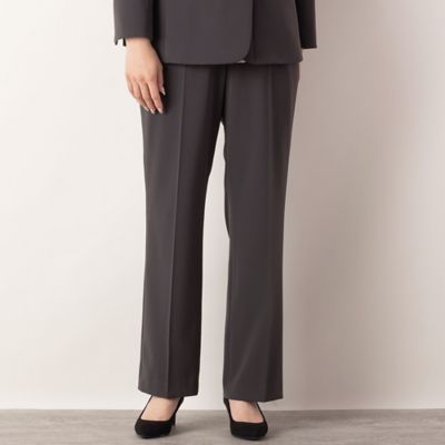 ＜MISSEL＞ダブルクロスセンタープレスパンツ〔セットアップ対応〕（２１０５５３２１）