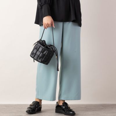 ＜MISSEL＞デニムライクワイドパンツ（２１０５５３７９）