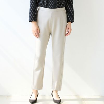 保温性・洗える・セットアップ可・L～4Lサイズ】ストレートパンツ