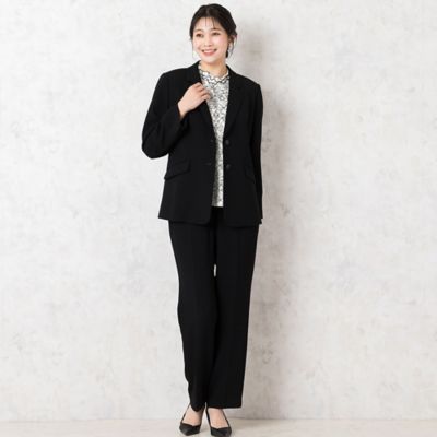 ブラックフォーマル　センタープレスパンツ【４Ｌサイズあり】【セットアップ可】（２１０５６４３１）