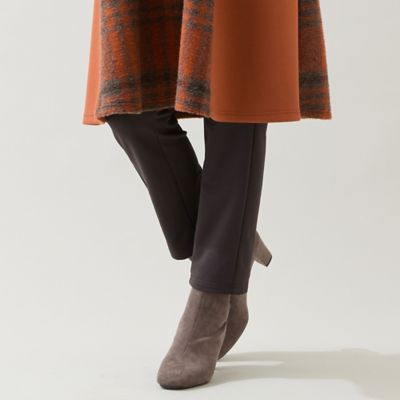 【送料無料】MISSEL/ミゼール 大きいサイズ【快適保温素材・洗える・日本製・3L/4L】あったかレギンスパンツ(21056507) チャイロ パンツ・ズボン【三越伊勢丹/公式】