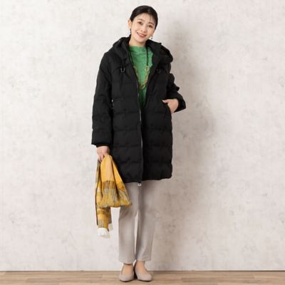 【一部店舗・ＥＣ限定】シームレスロングダウンコート（２１０７６４０３）