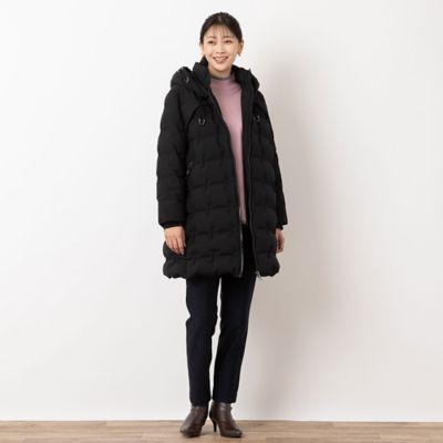 一部店舗・EC限定】シームレスロングダウンコート