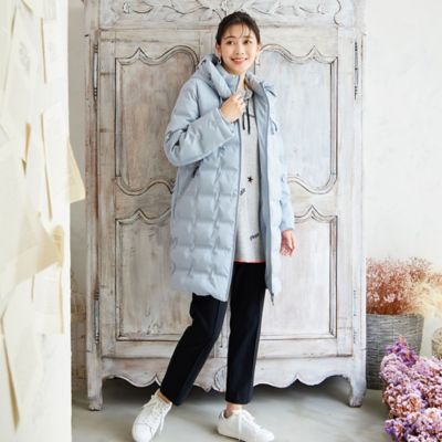 一部店舗・EC限定】シームレスロングダウンコート