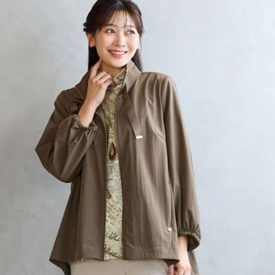 快適ストレッチ・3Lサイズあり】Aラインストレッチジャケット