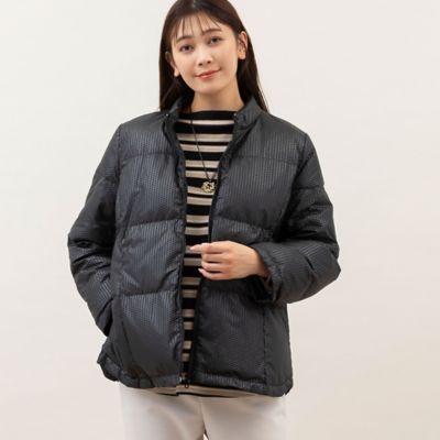 ＜MISSEL＞エンボスタフタダウンジャケット（２１１０６３７１）