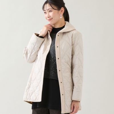 【送料無料】MISSEL/ミゼール 大きいサイズ【3L/4Lサイズあり】キルティングコート(21106509) ベージュ コート・ジャケット【三越伊勢丹/公式】