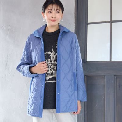 3L／4Lサイズあり】キルティングコート（21106509