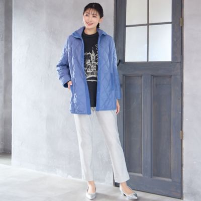 3L／4Lサイズあり】キルティングコート（21106509